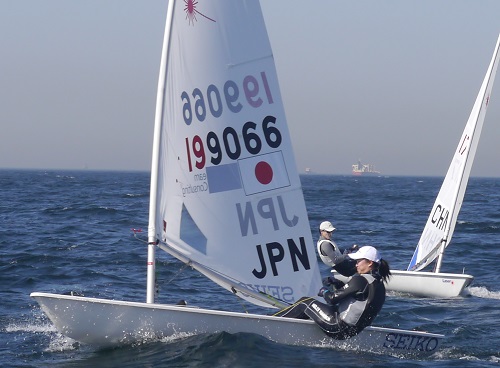 Lily CHN and Maman JPN training hard in Rio